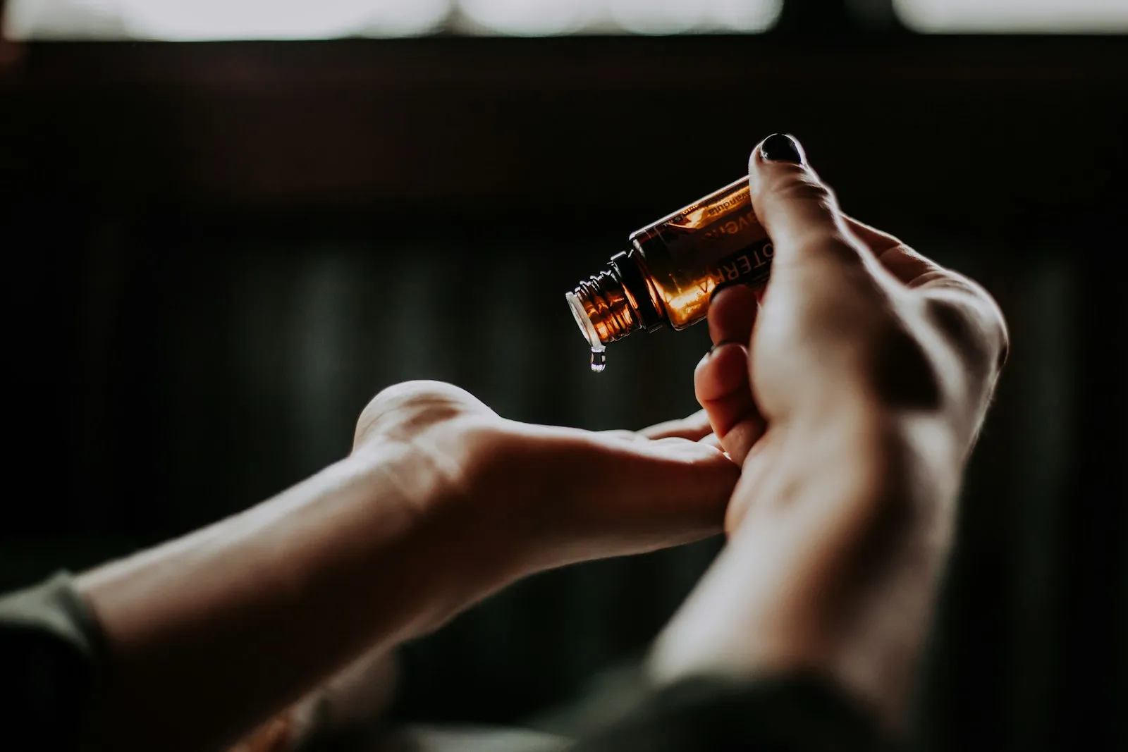 A peaceful, private wellness moment at home